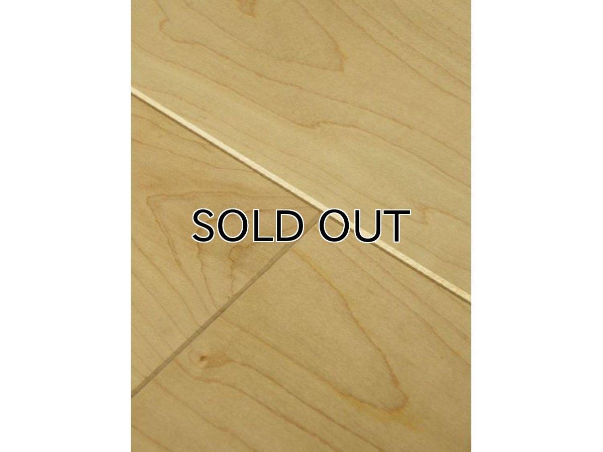 画像3: ハードメープル無垢フローリング１２ミリ厚・幅広・自然塗料塗装 乱尺×120×12 (3)