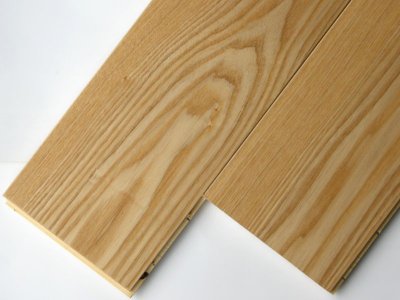 画像1: タモ（アッシュ）複合フローリングSグレード　床暖対応　ウレタン塗装クリア　1820×150×15