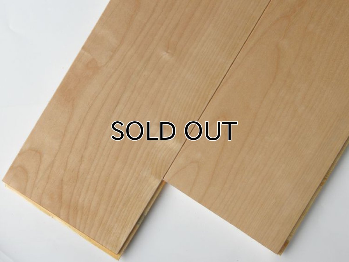 画像2: カバ（バーチ）三層フローリングSグレード　低温床暖対応　自然塗料塗装　1818×150×15 (2)