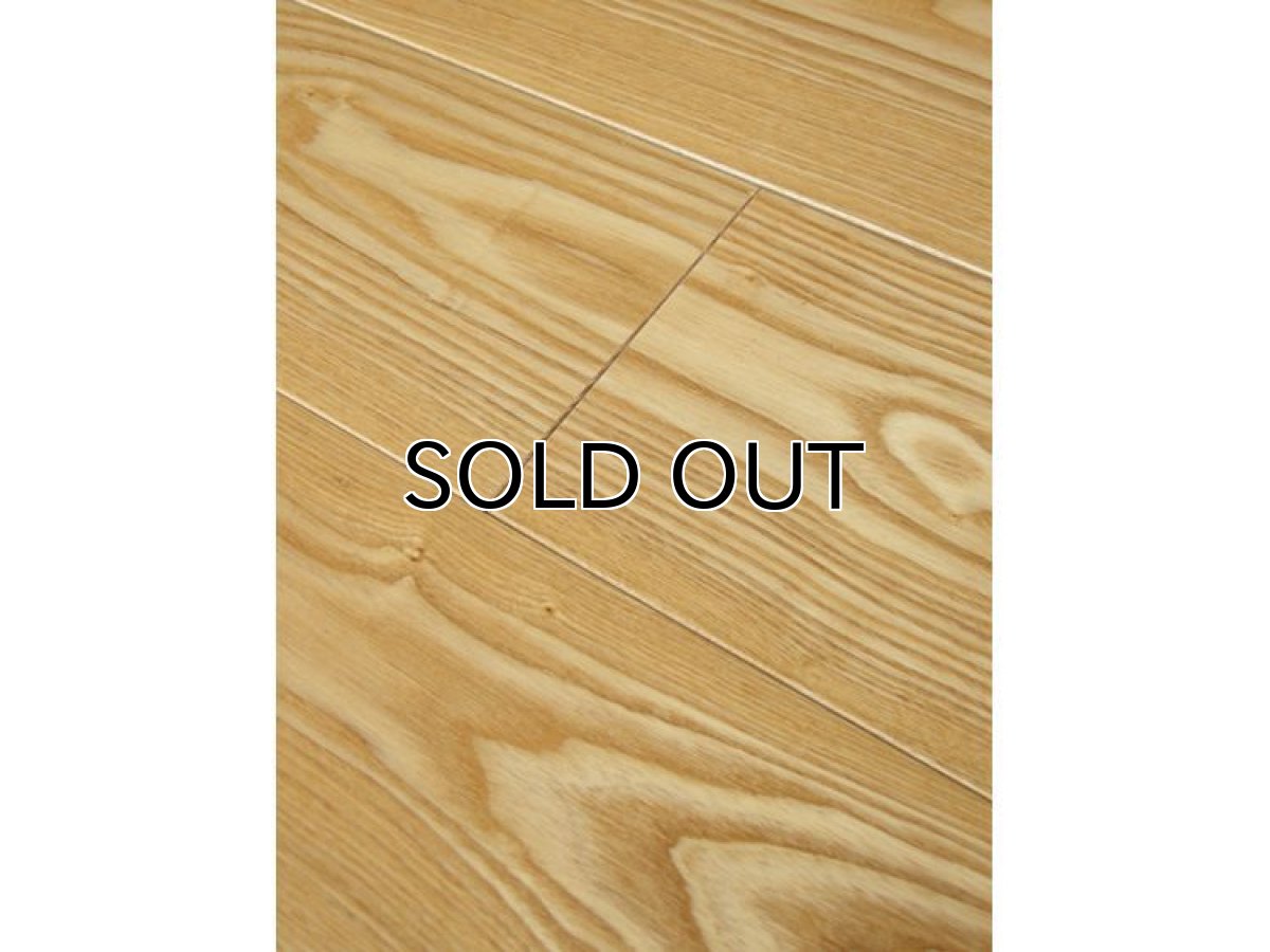 画像3: タモ（アッシュ）三層フローリングSグレード　低温床暖対応　ウレタン塗装クリア　1818×150×15 (3)