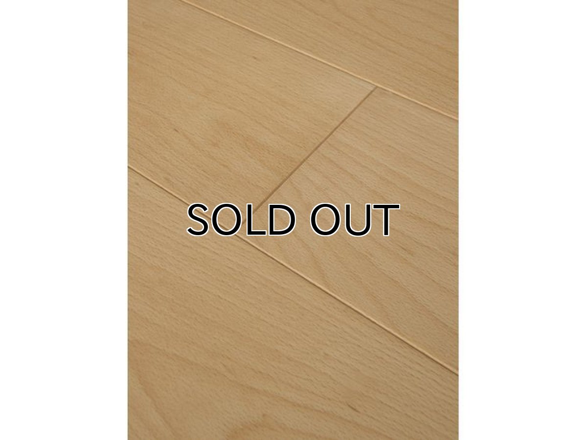 画像3: ブナ（ヨーロピアンビーチ）三層フローリングSグレード　低温床暖対応　無塗装　1818×150×15 (3)