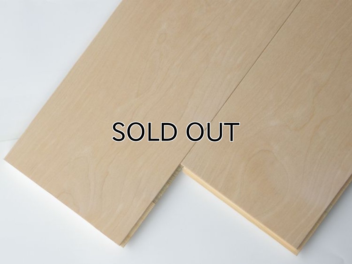 画像2: カバ（バーチ）三層フローリングSグレード　低温床暖対応　無塗装　1818×150×15 (2)