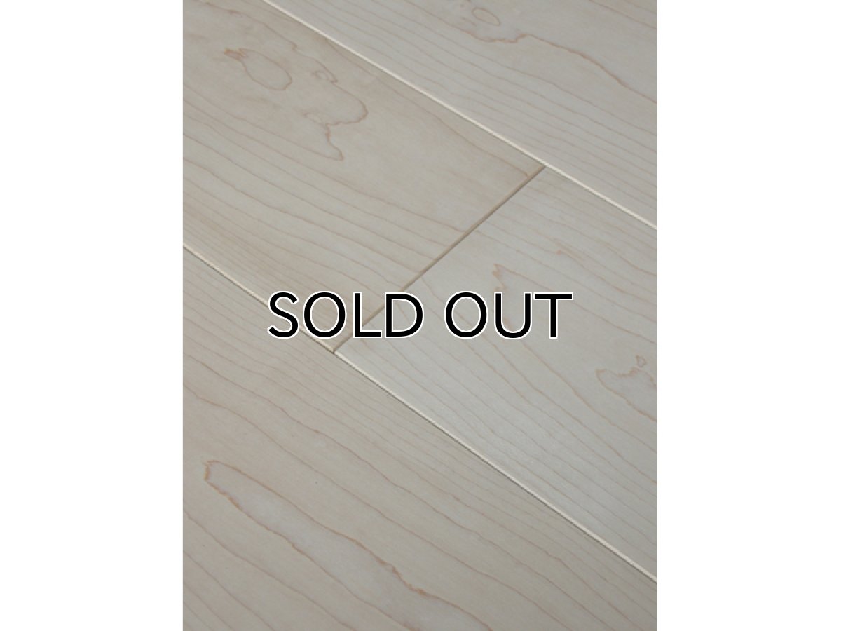 画像3: ハードメープル三層フローリングSグレード　低温床暖対応　無塗装　1818×150×15 (3)