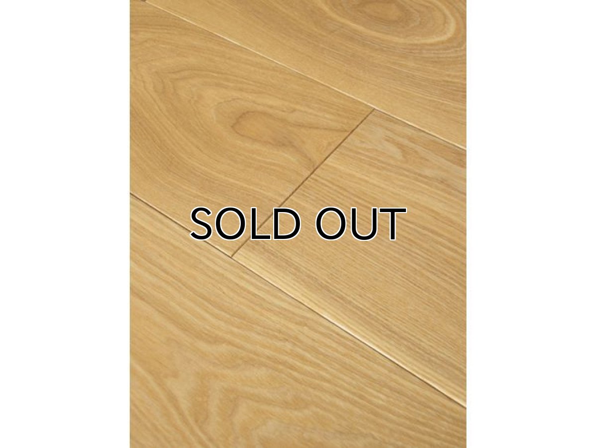 画像3: タモ（アッシュ）三層フローリングSグレード　低温床暖対応　自然塗料塗装　1818×150×15 (3)