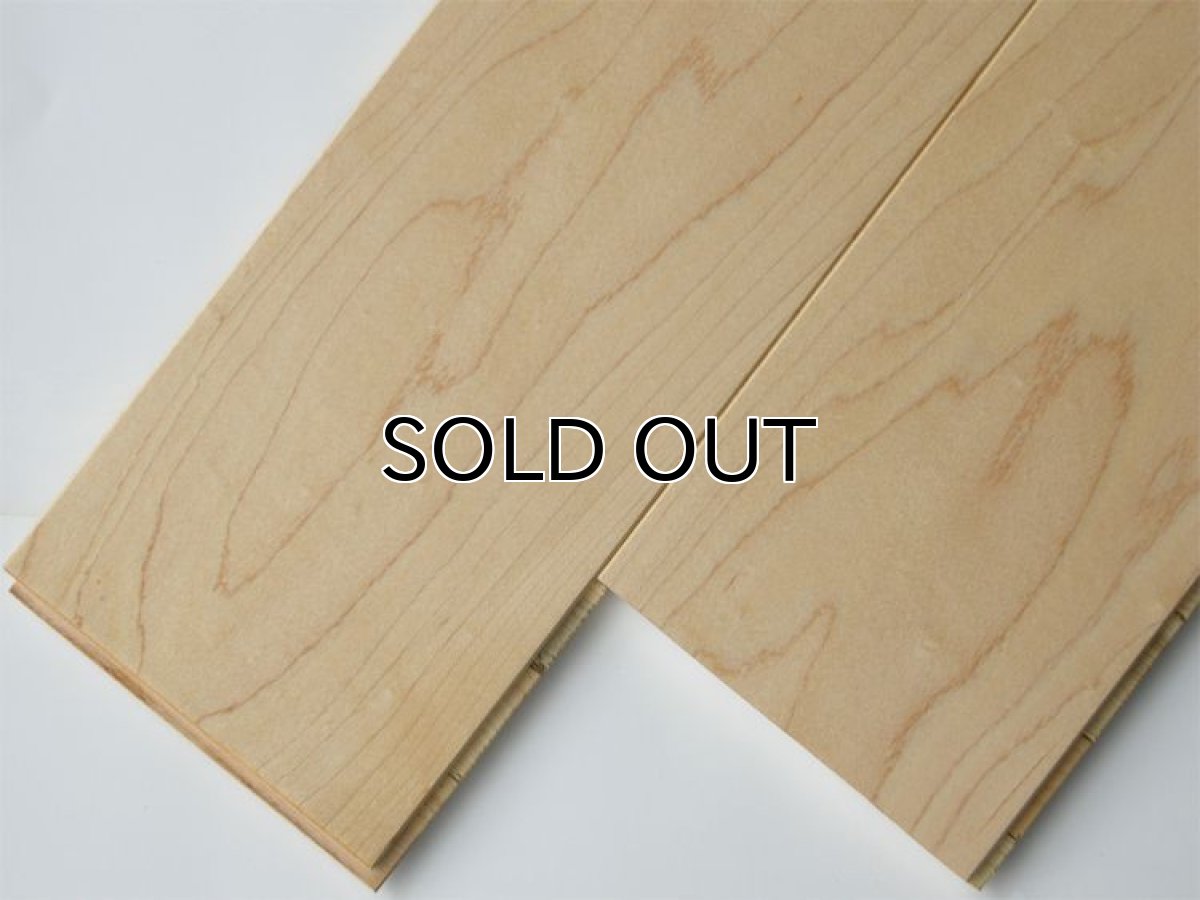 画像2: ハードメープル三層フローリングSグレード　低温床暖対応　自然塗料塗装　1818×150×15 (2)