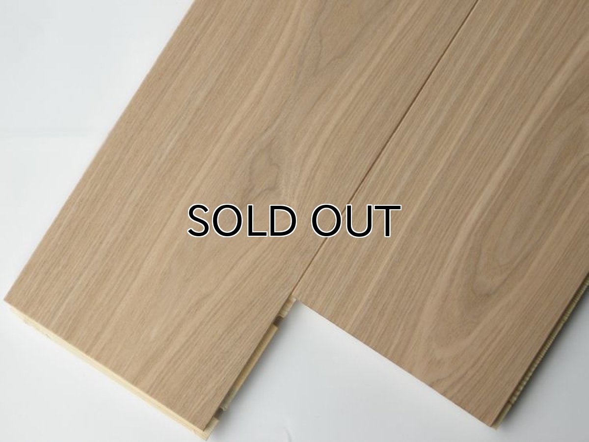 画像2: タモ（アッシュ）三層フローリングSグレード　低温床暖対応　無塗装　1818×150×15 (2)