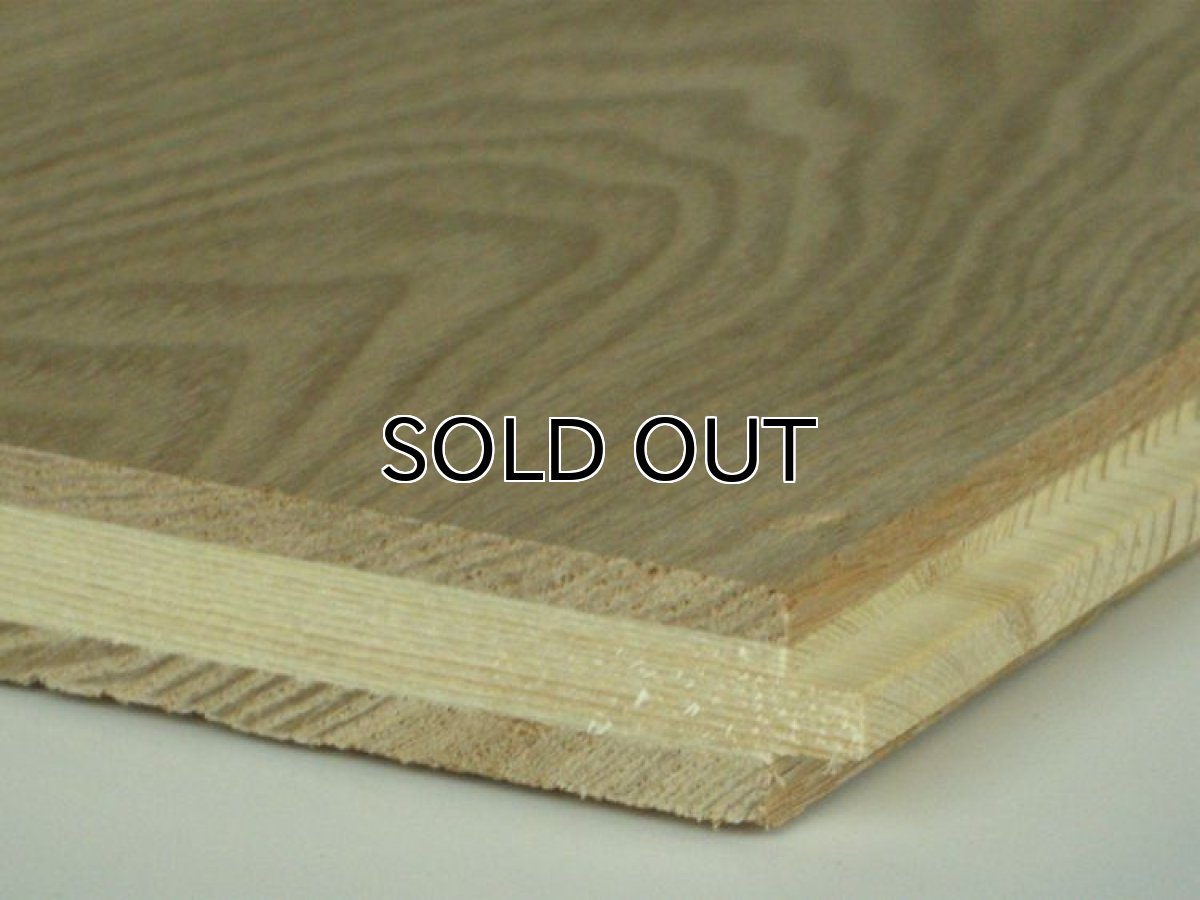 画像4: タモ（アッシュ）三層フローリングSグレード　低温床暖対応　自然塗料塗装　1818×150×15 (4)
