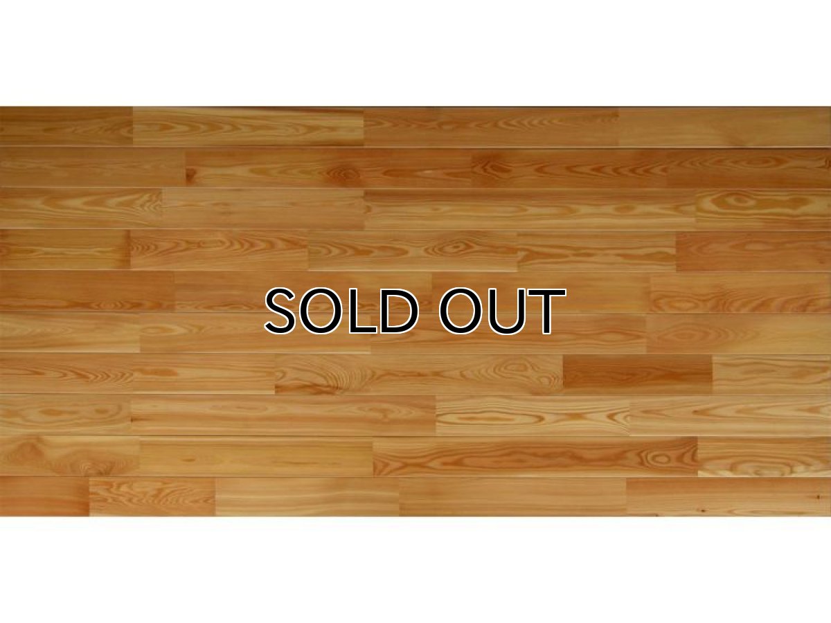 画像4: カラマツ無垢フローリング・床暖房用・UNI・ウレタン塗装1820×90×15 (4)