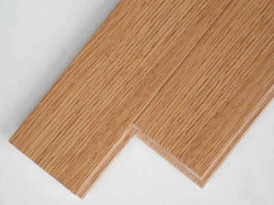 画像1: レッドオーク無垢フローリング床暖房用ＵＮＩ・ウレタン塗装1820×72×15