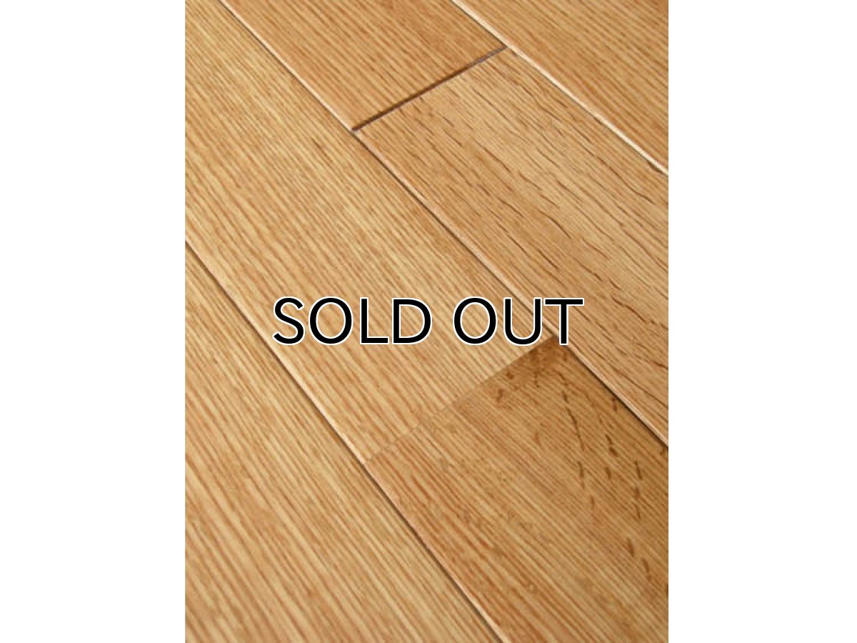 画像3: レッドオーク無垢フローリング床暖房用ＵＮＩ・ウレタン塗装1820×72×15 (3)