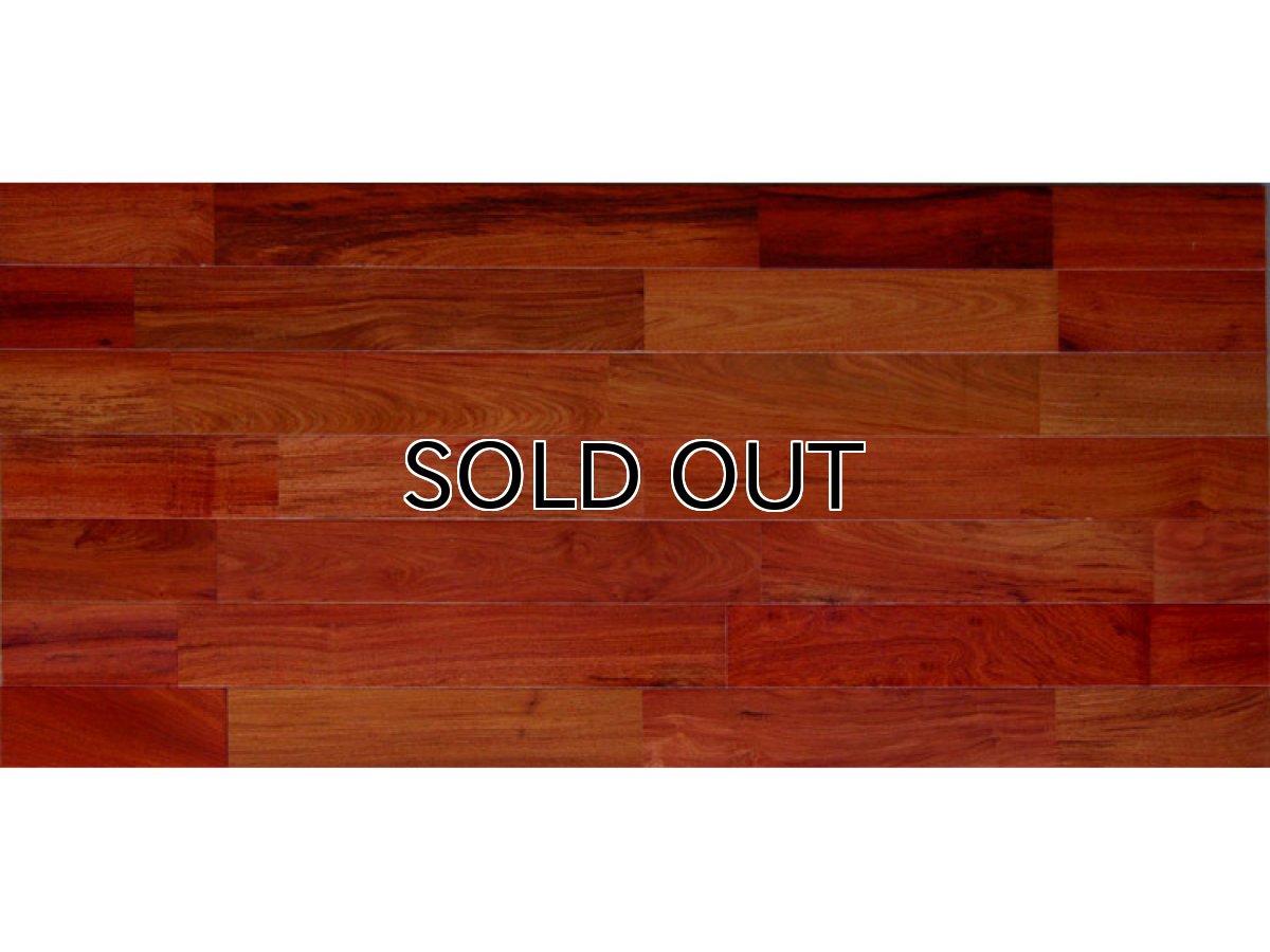 画像4: カリン幅広無垢フローリングＵＮＩ・ウレタン塗装1820×120×15 (4)