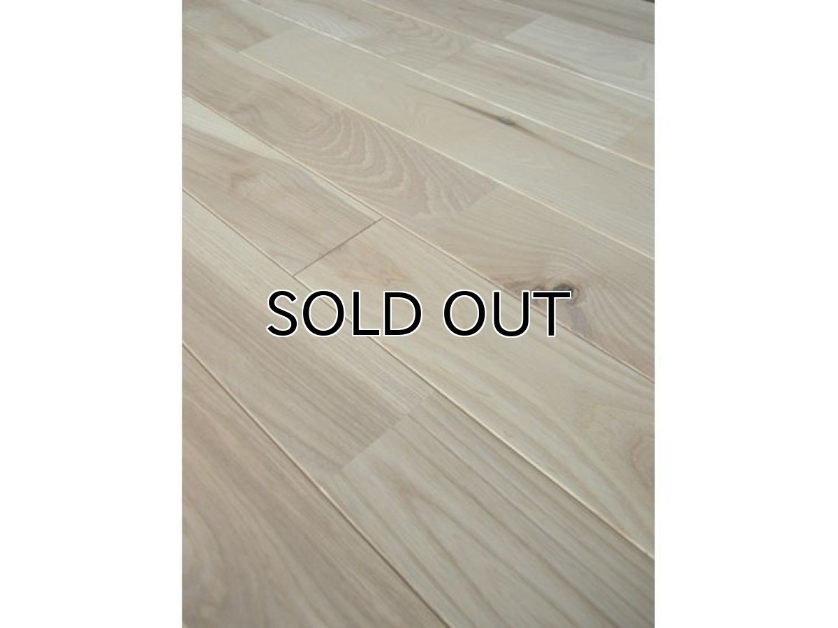 画像3: ホワイトアッシュ無垢フローリングＵＮＩ・Nグレード無塗装1820×90×15 (3)