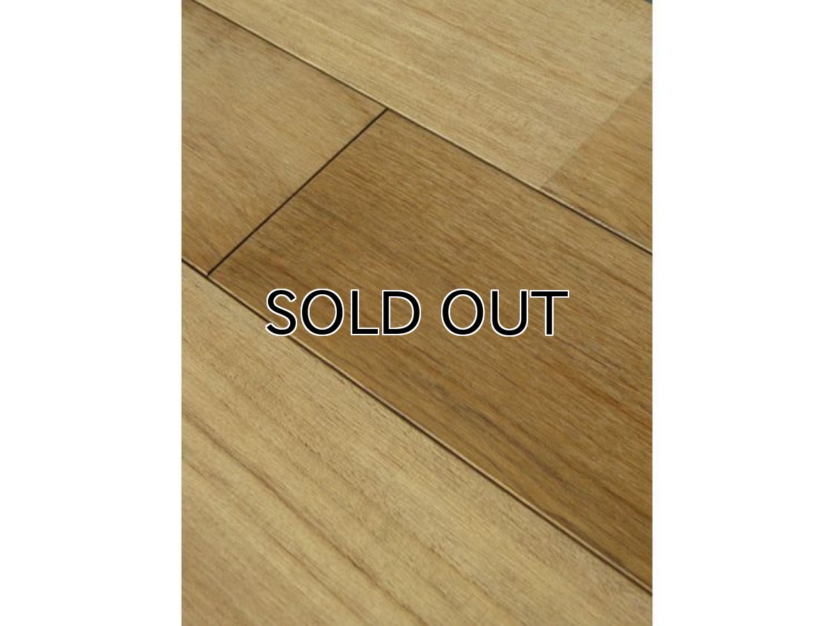 画像3: ミャンマーチーク無垢フローリング１２ミリ厚 ＵＮＩ・無塗装1820×90×12 (3)