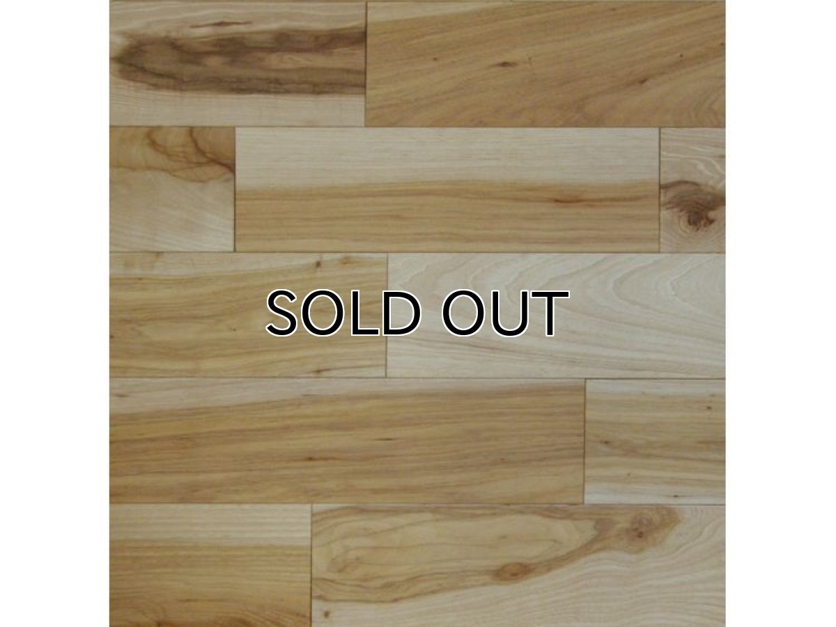 画像3: ピーカン無垢フローリング・幅広・無塗装 乱尺×130×15 (3)