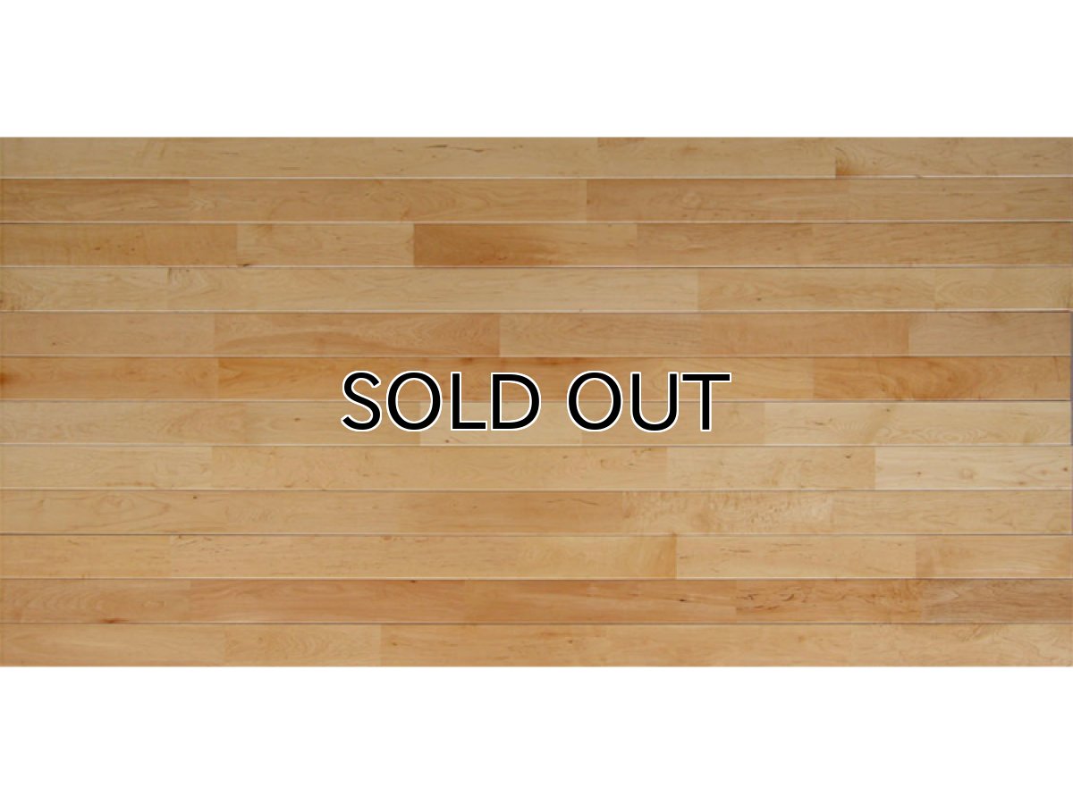 画像4: メープル無垢フローリングＵＮＩ・床暖房用・ウレタン塗装1818×75×15 (4)