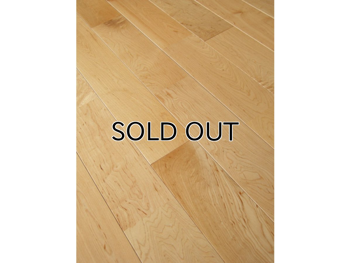 画像3: メープル無垢フローリングＵＮＩ・ウレタン塗装1820×90×15 (3)