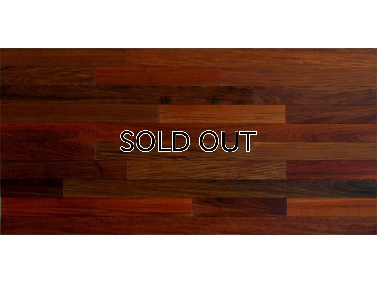 画像4: イペ無垢フローリング乱尺・自然塗料塗装　乱尺×90×15 (4)