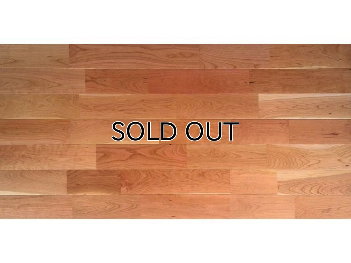 画像4: アメリカンブラックチェリー無垢フローリング幅広ＵＮＩ・ウレタン塗装1820×130×15 (4)