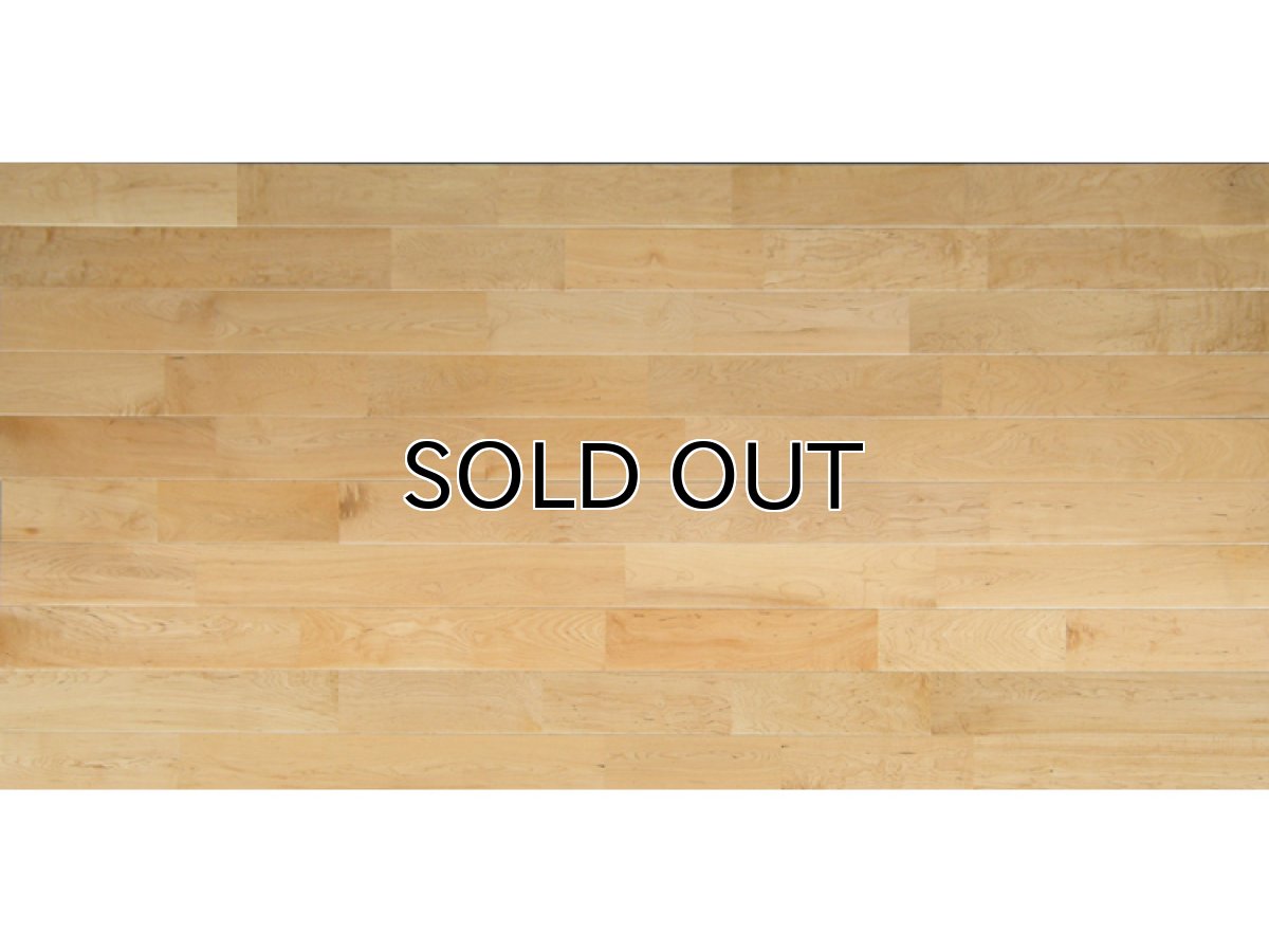 画像4: メープル無垢フローリングＵＮＩ・ウレタン塗装1820×90×15 (4)