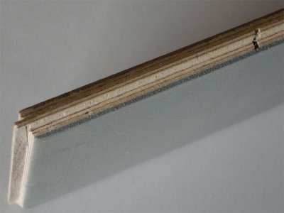 画像3: ハードメープル幅広複合フローリング　直貼・床暖房対応　ＵＶクリアツヤケシ塗装　909×120×12