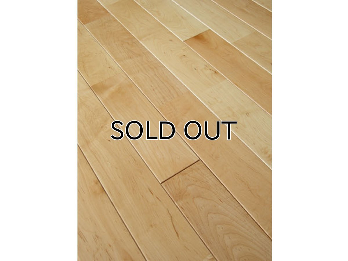 画像3: メープル無垢フローリングＵＮＩ・床暖房用・ウレタン塗装1818×75×15 (3)