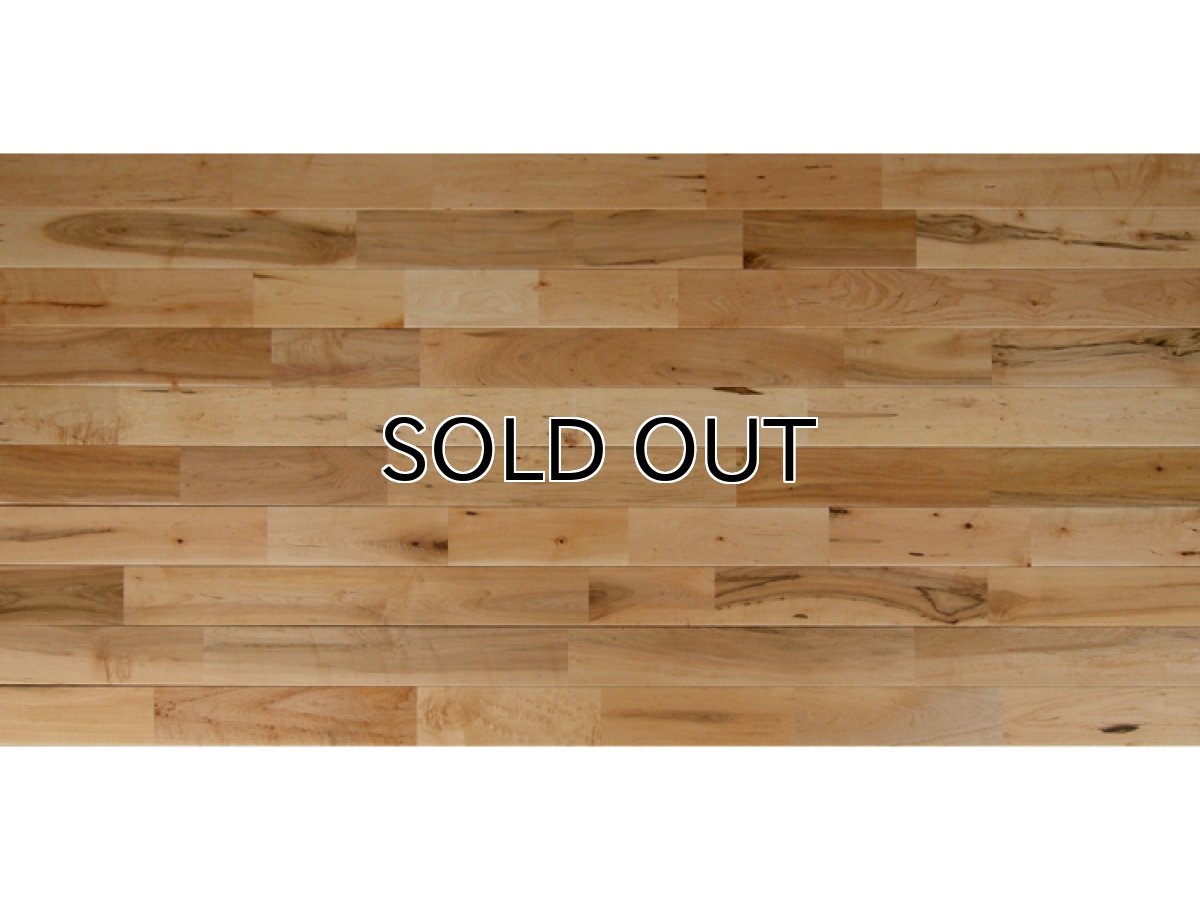 画像4: メープル無垢フローリングＮグレードＵＮＩ　自然塗料塗装1820×90×15 (4)