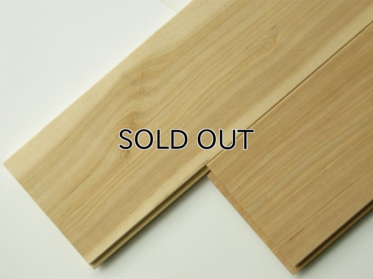 画像2: カバ無垢フローリング１２ミリ厚・ＵＮＩ・無塗装　Ｎグレード　1820×90×12 (2)