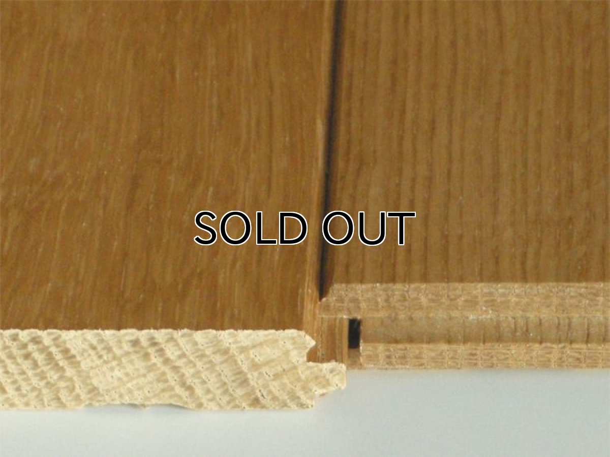 画像4: ナラ無垢フローリング床暖房用１２ミリ厚ＵＮＩ・ウレタン塗装1820×75×12 (4)