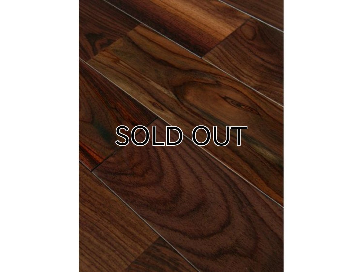 画像3: ローズウッド（シタン）無垢フローリングＵＮＩ・ウレタン塗装1820×120×15 (3)