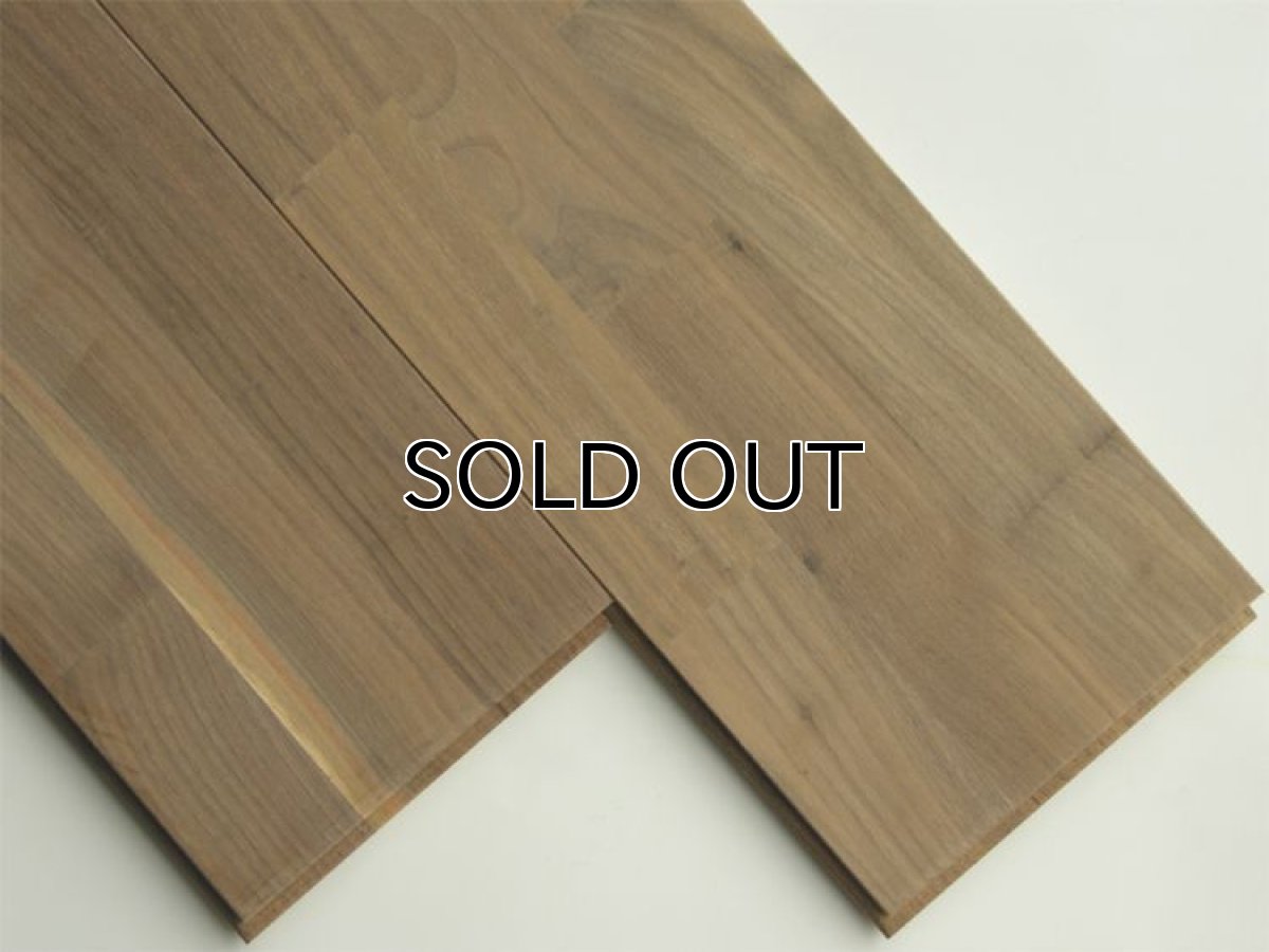 画像2: アメリカンブラックウォールナット無垢フローリングFJL3P・無塗装1820×150×15 (2)