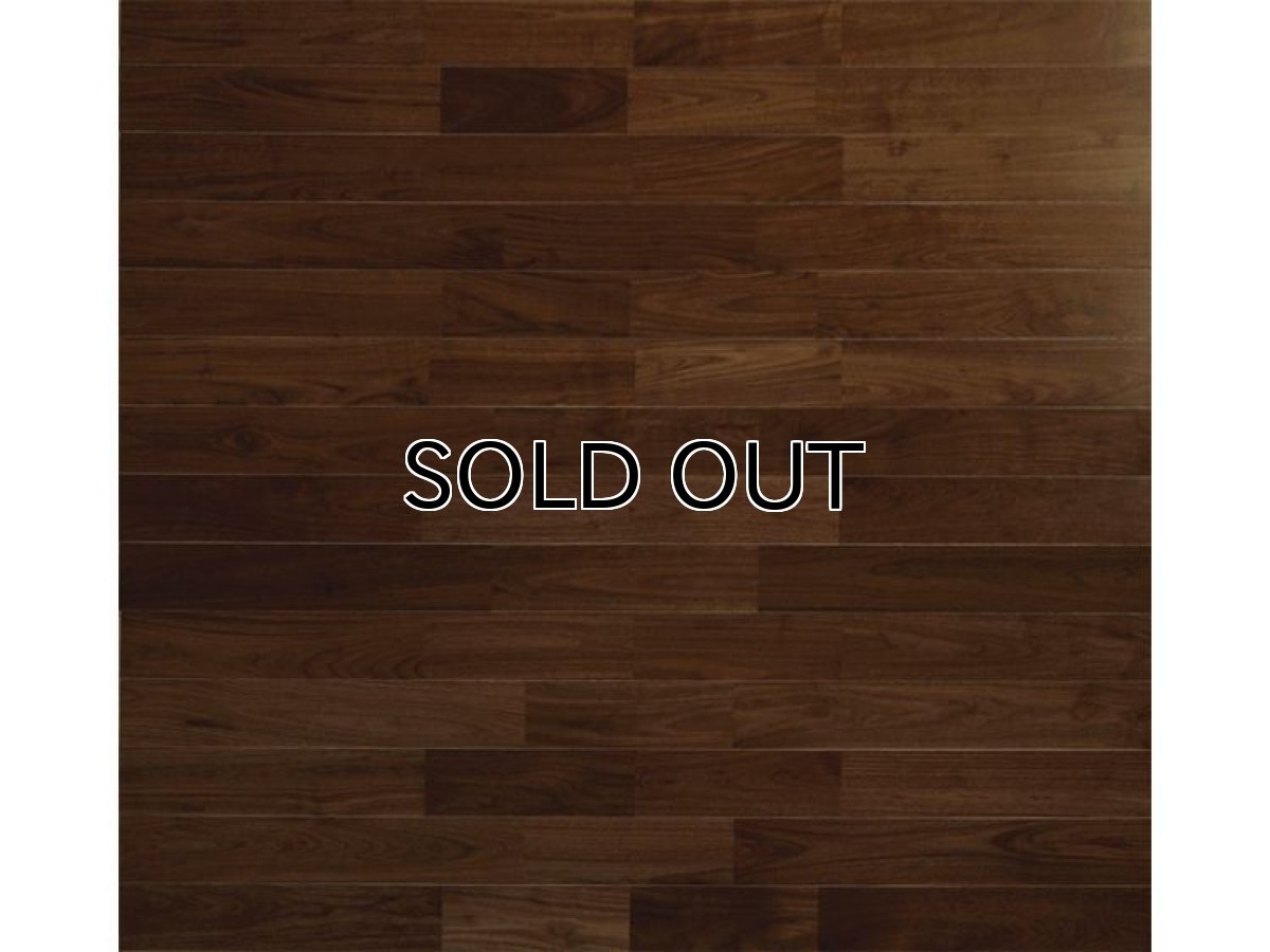 画像4: 複合フローリング アメリカンブラックウォールナット　UNIタイプ・ウレタン塗装・床暖房対応　1820×120×12 (4)