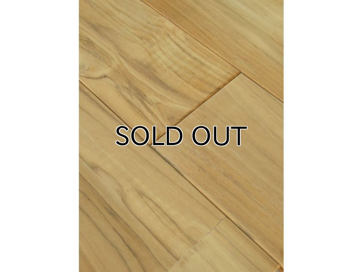 画像3: ラオスチーク無垢フローリングＵＮＩ・無塗装1820×120×15 (3)