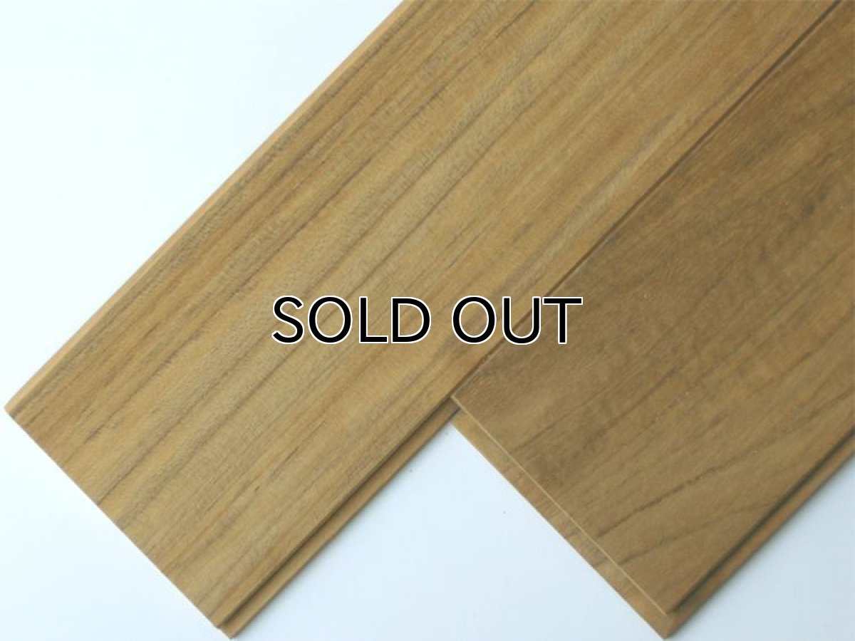 画像2: チーク無垢フローリング・リフォーム用ＵＮＩ・無塗装　910×90×6 (2)