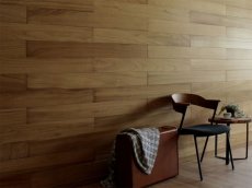 画像2: ソリデコＤＩＹ（接着テープ付）　Ｄ－０１　桐フラット・クリヤー塗装　1180×128×4.5　１０枚入 (2)