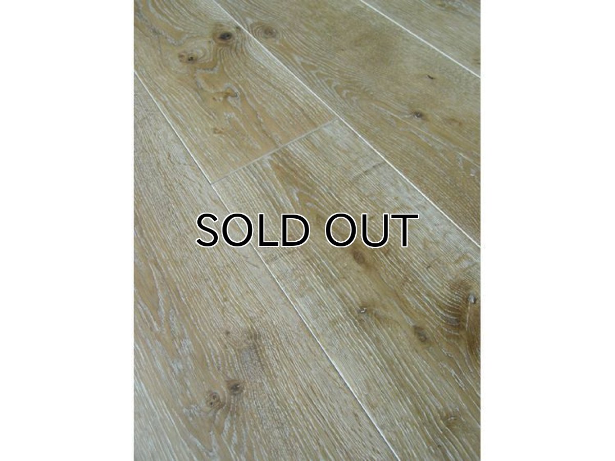 画像4: ナラ（オーク）幅広複合フローリング・ウレタンホワイトワイピング　1820×189×15 (4)