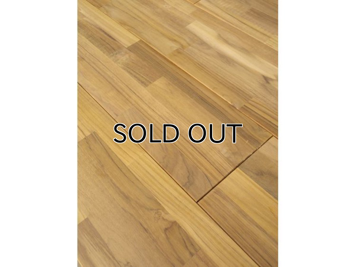 画像3: ラオスチーク無垢フローリングＦＪＬ４Ｐ・無塗装1820×150×15 (3)