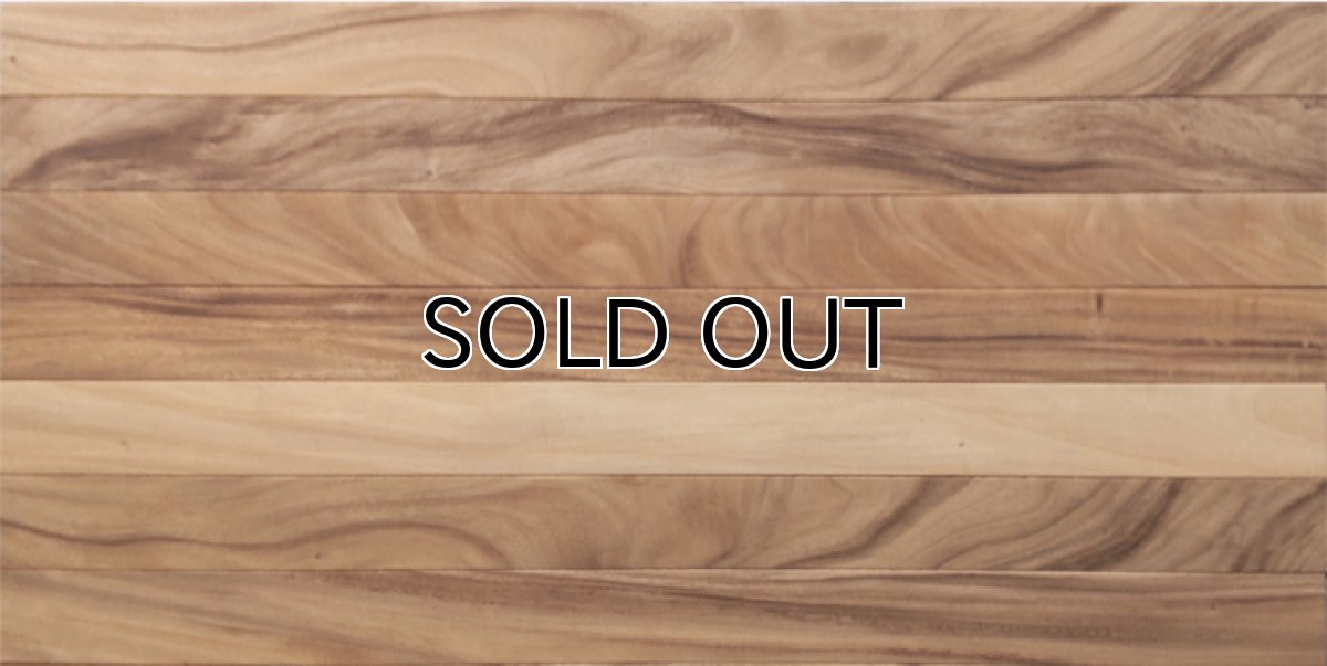 画像4: モンキーポッド幅広無垢フローリングOPC・Sグレード　無塗装　1820×130×15 (4)