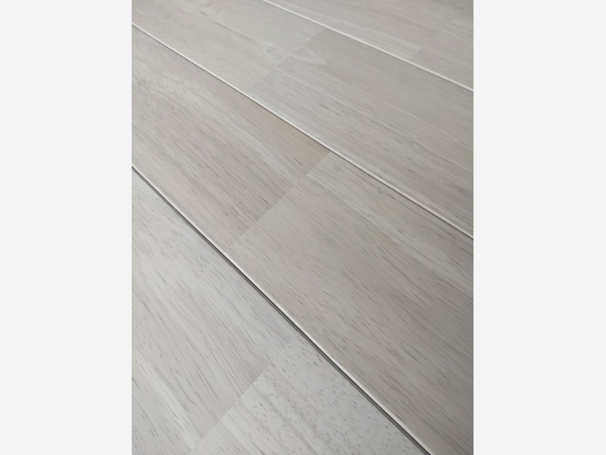 画像2: ヘビア無垢フローリングＵＮＩ・ＵＶオイル塗装スノー色　1820×90×15 (2)