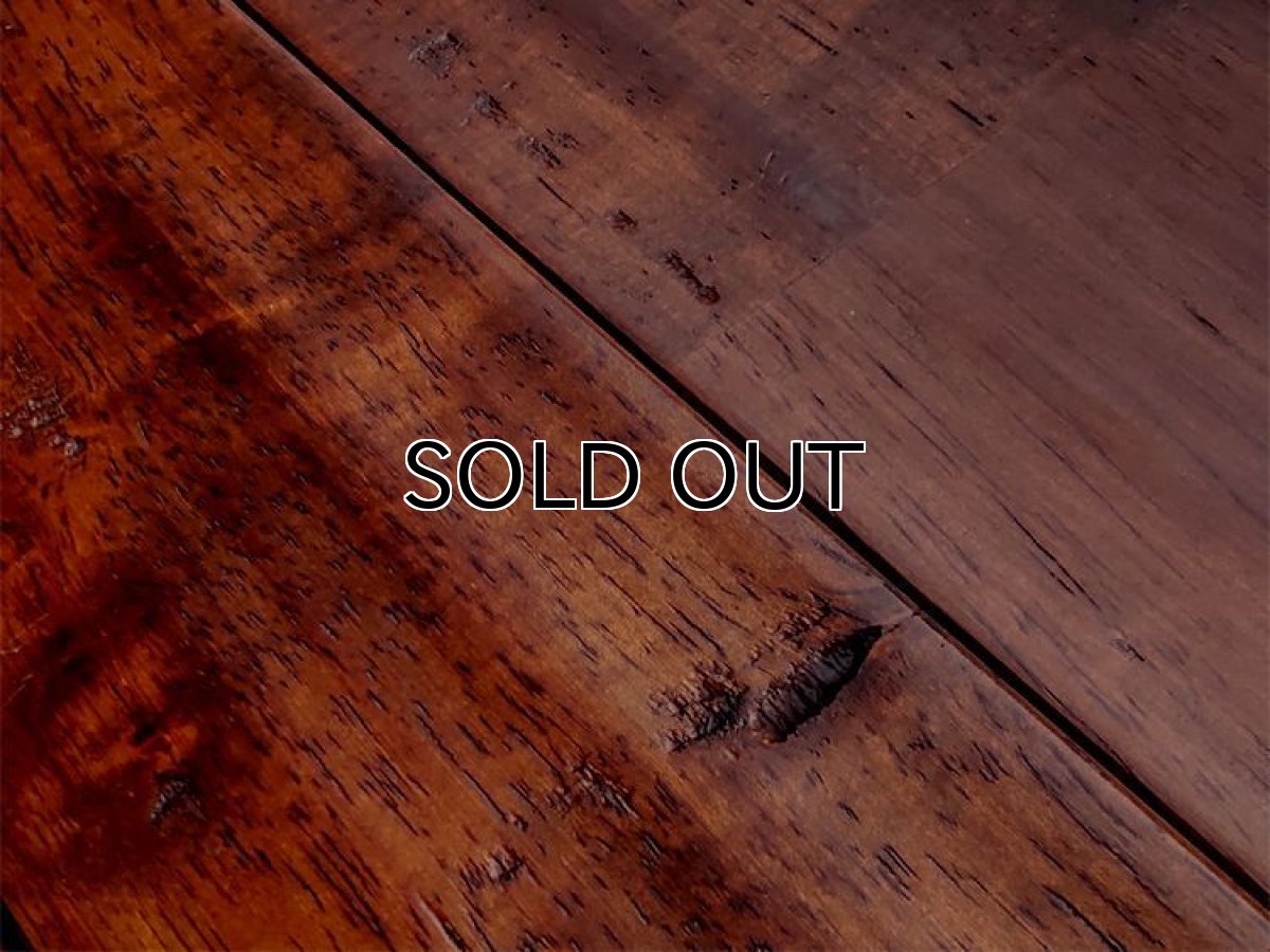 画像2: ヘビア無垢フローリングＵＮＩアンティーク・ＵＶウレタン塗装ビンテージ色　1820×90×15 (2)