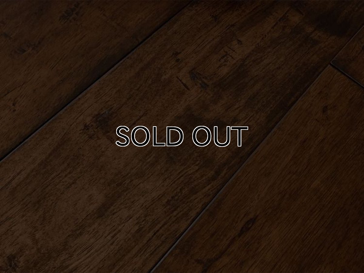画像2: ヘビア幅広三層フローリング　アンティーク・UVウレタン塗装Ｂウォールナット　RDM×140×14 (2)