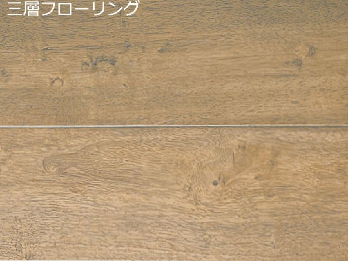 画像1: ヘビア幅広三層フローリング　アンティーク・UVウレタン塗装トペニ　RDM×140×14 (1)