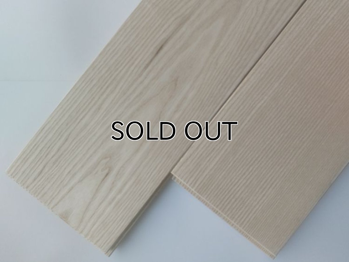 画像2: ホワイトアッシュ幅広無垢フローリングＯＰＣ・無塗装1820×120×15 (2)