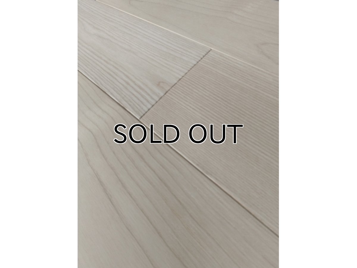 画像3: ホワイトアッシュ幅広無垢フローリングＯＰＣ・無塗装1820×120×15 (3)
