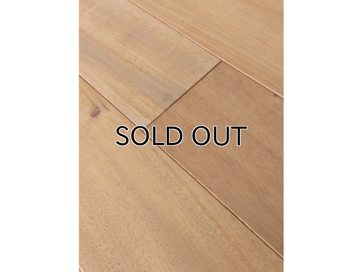 画像2: マホガニー幅広無垢フローリング乱尺・無塗装　RDM×120×15 (2)