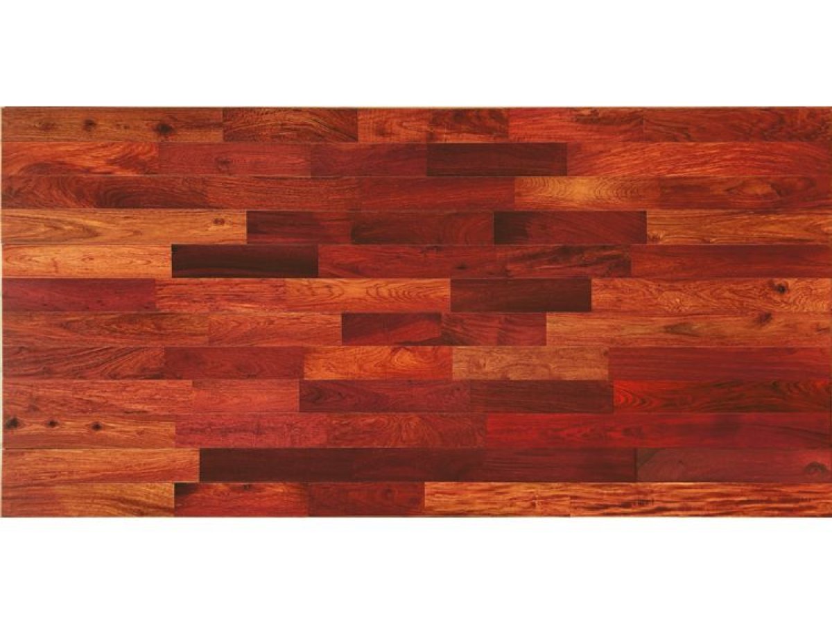 画像5: カリン無垢フローリング床暖房用ＵＮＩ・塗装　1818×75×15 (5)