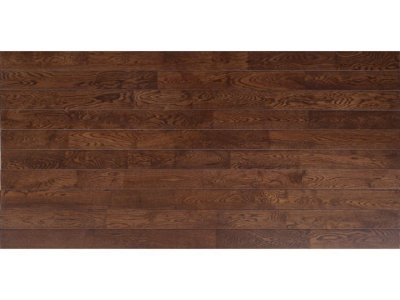 画像3: ナラ無垢フローリングUNI・水性UV塗装ブラウン色 1820×90×15