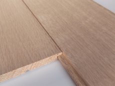 画像4: レッドオーク無垢パネリング無塗装　Ａグレード　2440×90×8　（2.2m2） (4)