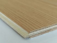画像2: リノベノ7.5　アッシュ複合フローリング　プライムグレード　オイル塗装クリア　1820×125×7.5(2)　１４枚入り（3.185m2） (2)