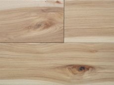 画像4: ヒッコリー無垢フローリング・Nグレード　オイルクリア  乱尺×125×15 (4)