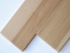 画像2: ヒッコリー無垢フローリング・Nグレード　オイルクリア  乱尺×125×15 (2)